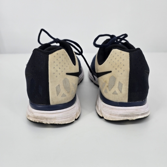 Nike Shoe Men 11 Air Zoom Structure 18 Running Sneakers 659373 401 Blue - Picture 6 of 8